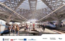 Wizualizacja nowej stacji Warszawa Wschodnia (3)