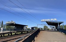 Wiaty przystanku Warszawa Ursus Północny, fot. Anna Znajewska-Pawluk
