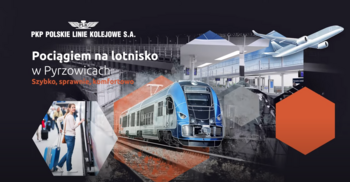 Kadr z filmu - Pociągiem na lotnisko w Pyrzowicach: budujemy nowy wiadukt nad autostradą A1