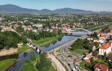 Linia nr 97 Żywiec - Sucha Beskidzka_nowe tory, perony, obiekty, fot. Łukasz Brylowski (3)