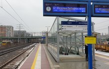 Peron 4 na stacji Warszawa Gdańska