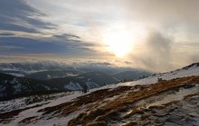 Góry Karkonosze w śniegu fot. Marta Pabiańska PLK