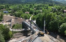 Linia nr 97 Żywiec - Sucha Beskidzka_nowe tory, perony, obiekty, fot. Łukasz Brylowski (2)