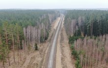 Nowy tor na odcinku Ełk - Giżycko_fot. Damian Strzemkowski