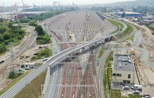 Wiadukt nad torami stacji Gdynia Port. Fot. Szymon Danielek PKP PLK