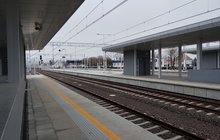 Nowe perony 1 i 2 na stacji Ełk fot Tomasz Łotowski PKP Polskie Linie Kolejowe SA