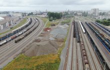 Pociągi towarowe na stacji Gdynia Port. fot. Szymon Danielek PLK (3)