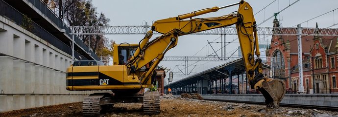 Zdjęcie do informacji prasowej - modernizacja peronu w Gdańsku