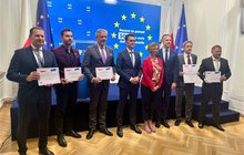 Laureaci konkursu CEF na uroczystości wręczenia grantów; fot. Anna Znajewska-Pawluk