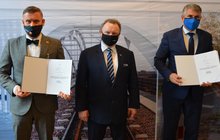 Podpisanie umowy przez PKP Polskie Linie Kolejowe S.A. oraz Miasto Pruszków dotyczącej budowy wiaduktu drogowego