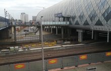 Dobudowa nowego peronu na stacji Poznań Główny, fot. Radek Śledziński