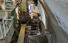 Maszyna TEM drążąca tunel w Trzcińsku fot. Witold Szczotka
