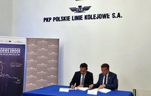 Uroczystość podpisania umowy na modernizację stacji Limanowa, fot. Piotr Hamarnik (2)
