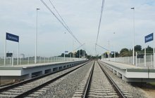 Perony na nowym przystanku Trzeciewnica. fot. Marcin Pietras PLK