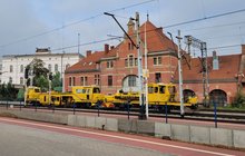 Maszyna stojąca na stacji Opole Główne, fot. Mirosław Siemieniec