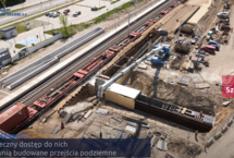 Kadr z filmu #RailBaltica: postępy prac w #Podlaskie