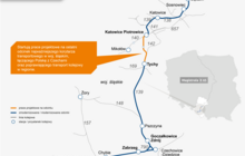 Mapa inwestycji Katowice Piotrowice - Tychy