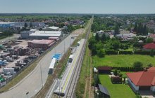 Nowy przystanek Mielec Wolności na l. nr 25, fot. Krzysztof Dzidek (2)