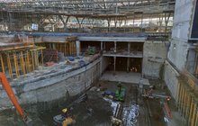 Widok z góry na prowadzone prace modernizacyjne na stacji Warszawa Zachodnia, fot. Martyn Janduła