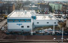 Czechowice-Dziedzice, budynek nowego lokalnego centrum sterowania, fot. Łukasz Hachuła