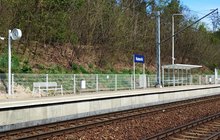 Nowe zegary i nagłośnienie na stacji Naterki. fot. Przemysław Zieliński