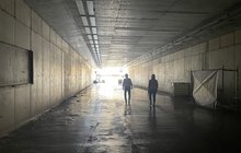 Nowy łącznik prowadzący od insteniejącego do nowego tunelu pod torami na stacji Warszawa Gdańska, fot. Anna Znajewska-Pawluk