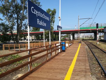 Zdjęcie do informacji prasowej - przystanek kolejowy
