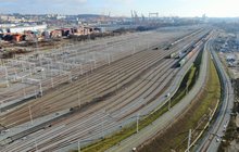 Nowe tory do portu w Gdyni i pociągi towarowe. Fot. Szymon Danielek PKP PLK (4)