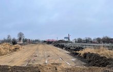 Przygotowania pod budowę torów i stacji Zegrze Południowe fot. Anna Znajewska-Pawluk PLK
