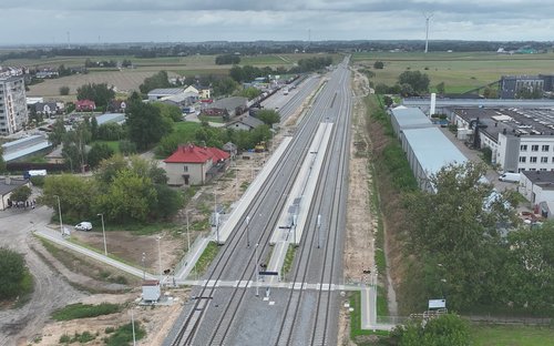 Railway opening in Rypin. Rebuilt station ready for new connections