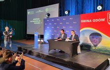 Gdów - podpisanie umowy PLK SA fot. Piotr Hamarnik