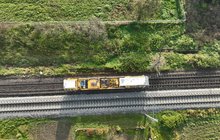 Linia nr 204, prace maszyny PUN, na odcinku Stare Pole – Gronowo Elbląskie_1 fot D.Strzemkowski (9)