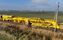 Linia nr 204, prace maszyny PUN, na odcinku Stare Pole – Gronowo Elbląskie_1 fot D.Strzemkowski (4)