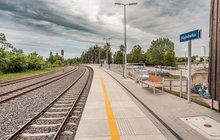 Nowy peron na stacji Hajnówka fot. Dawid_Linkowski_