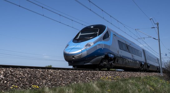 Pociąg Pendolino, fot. Izabela Miernikiewicz
