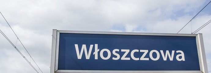 Zdjęcie do informacji prasowej - tablica z napisem Włoszczowa