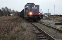 Pociąg towarowy na trasie Padew - Wola Baranowska, fot Krzysztof Leszkowicz