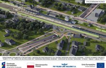 Wizualizacja stacji Warszawa Falenica. Autor: PLK (3)