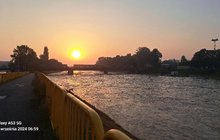 Most kolejowy nad Nysą Kłodzką w Lewinie Brzeskim