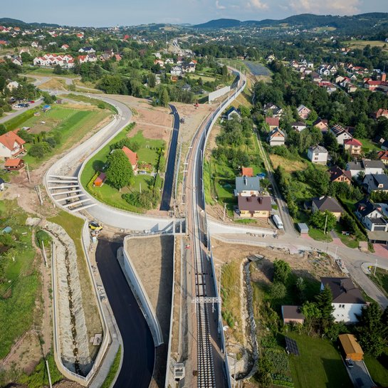 Wiadukt kolejowy, Źródlana, Limanowa, 15.07.2026., Łukasz Hachuła, źródło PKP Polskie Linie Kolejowe S.A.