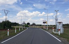 Przejazd kolejowo-drogowy w Lublińcu