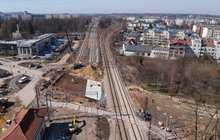 Wiadukt kolejowy nad ul. Rydla w Krakowie przed inwestycją
