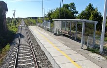 Nowy peron na przystanku Bzowiec. fot. Damian Strzemkowski PLK (2)