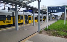 Pociąg na stacji Zielona Góra Główna_fot.Radek Śledziński