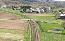 Linia kolejowa nr 108, szlak Tarnowiec - Jedlicze, fot. Krzysztof Dzidek (2)