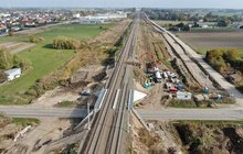 7 Czyżew wiadukt kolejowy nad drogą krajową nr 63 widok z dorna fot Artur Lewandowski PKP Polskie Linie Kolejowe SA