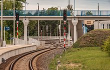 Nowy peron na stacji Hajnówka fot. Dawid_Linkowski