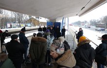 Briefing prasowy w Otwocku z udziałem przedstawicieli MI, PLK SA fot. PLK SA