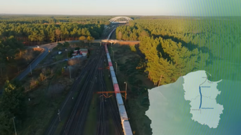 Kadr z filmu: Maksymilianowo - Kościerzyna: przyszłość na dobrych torach