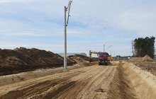 Budowa linii kolejowej do lotniska Rzeszów Jasionka fot. Piotr Hamarnik (3)